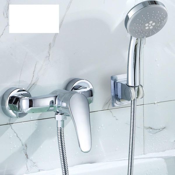 

copper shower faucet, concealed valve, and cold water mixing faucet bathroom sets