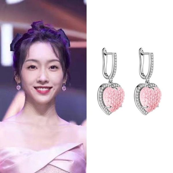 

chains timeless wonder shiny zirconia heart choker necklace for women designer jewelry set gothic kpop ins gift party cute egirl 4611, Silver