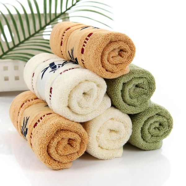 

towel 34*74cm bamboo fiber hand face brand toalhas soft washcloth towels bathroom strandlaken mifala handdoeken