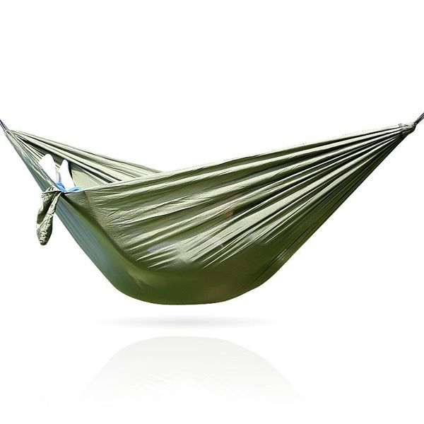 

outdoor games & activities army green nylon hammock 260*140cm