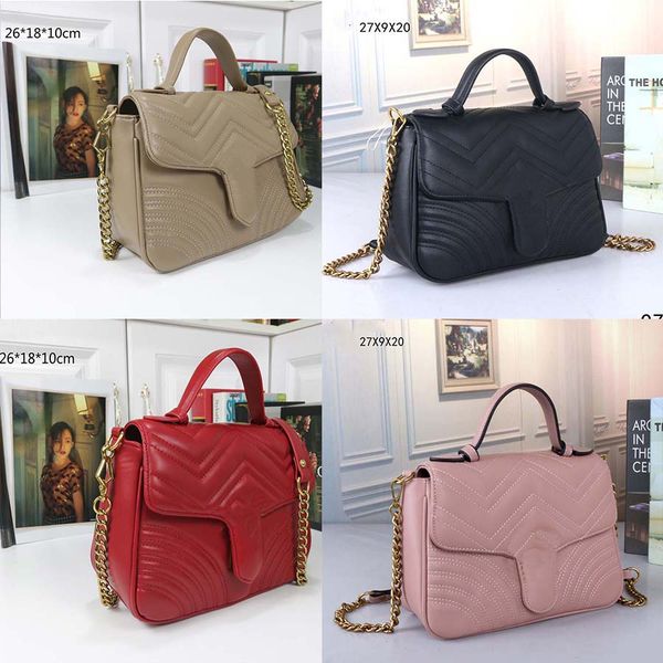 

Classic High Quality luxurys G designers Fashion womens CrossBody bag Shoulder Bags Letter Handbag ladies purse Chains Cross Body Clutch Camera Handbags 34, #16