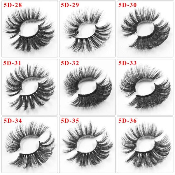 

false eyelashes 3d eyelash imitation mink natural thick 5 pairs long eye lashes wispy makeup beauty extension tools