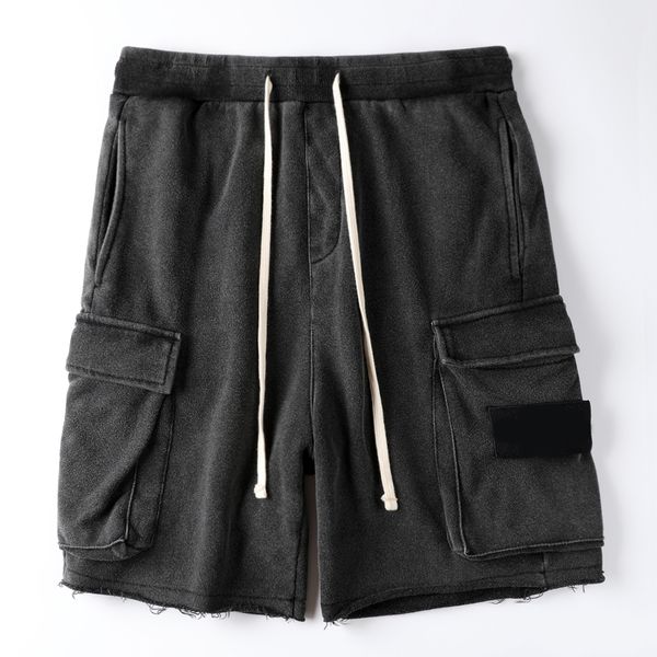 

cptoney astone is lan d men's shorts designer leisure black short, White;black