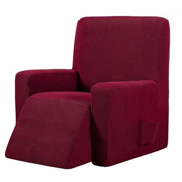 

chair covers waterproof elastic recliner cover all-inclusive massage sofa couch for wingback red