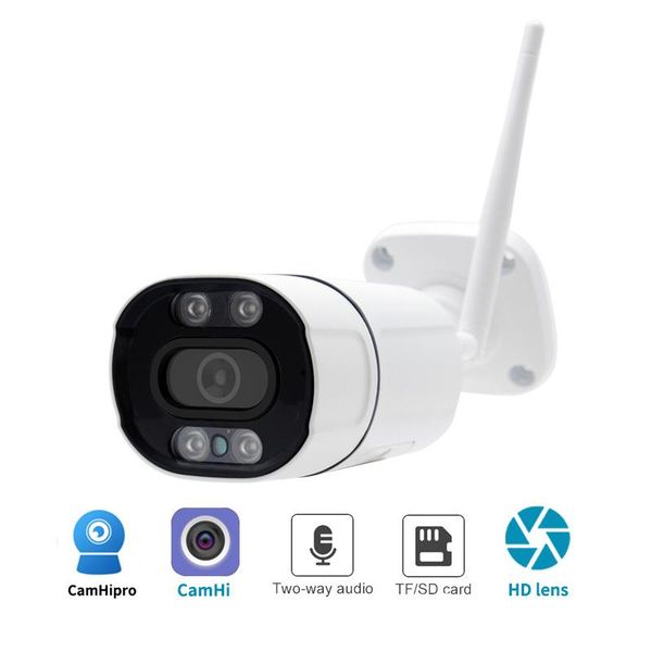 

cameras 1080p wifi ip camera onvif wireless outdoor sd card slot two way audio 4mp night vision 20m app camhi