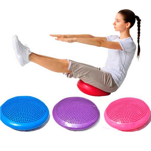 

party decoration yoga balance cushion inflatable massage training fitness disc l5