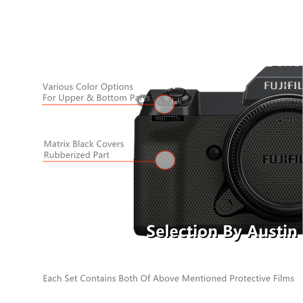 

camera skin decal sticker for fuji gfx100s anti-scratch wrap cover protector case lighting & studio accessories