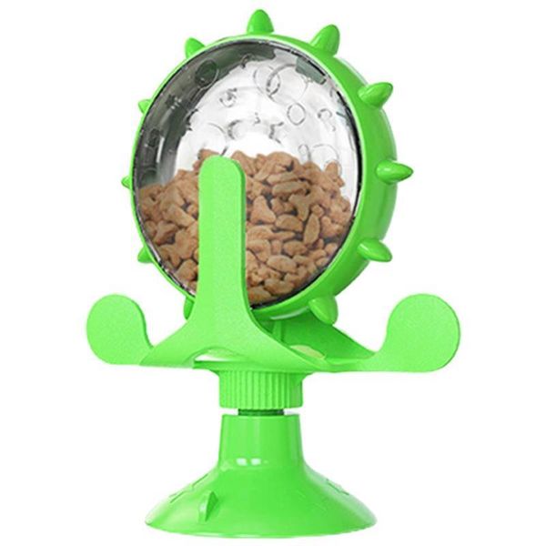 

cat toys multifunctional windmill toy rotating leak with suction cup output for interactive pet