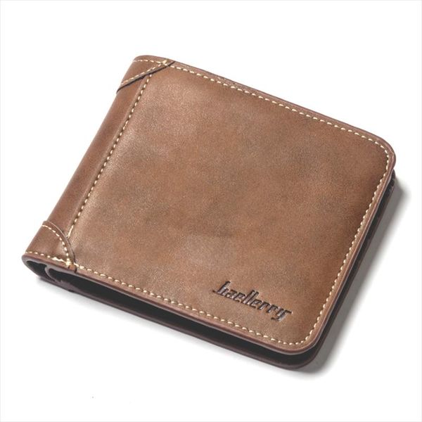 Carteiras Porte Monnaie Homme Carteira Carteira Portafoglio Uomo Feuille Carta de Couro Masculina Cartera Para Hombre Homens Homens Billeteras