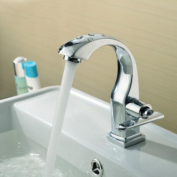 

bathroom sink faucets single handle hole basin faucet cold modern for