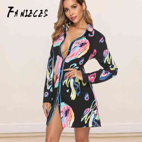 

fashion autumn women black gold floral runway shirt elegant long sleeve turn down collar print blouses drop 210520, White