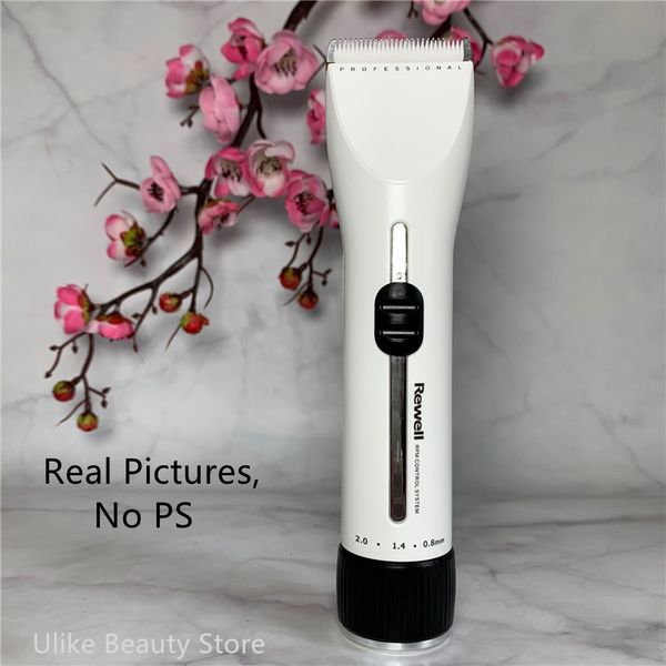 

rewell f35 hair clipper quiet hair trimmer for men/children professional hair cutting machine for barber shop removable blade