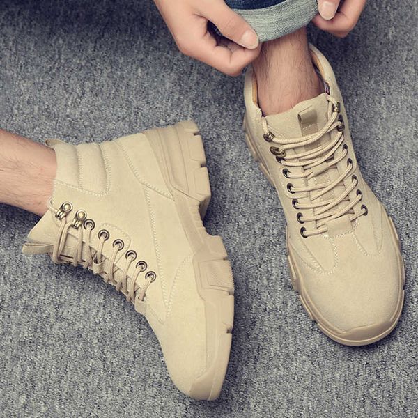 

martin boots high leather men's sho british war wolf tooling short trend