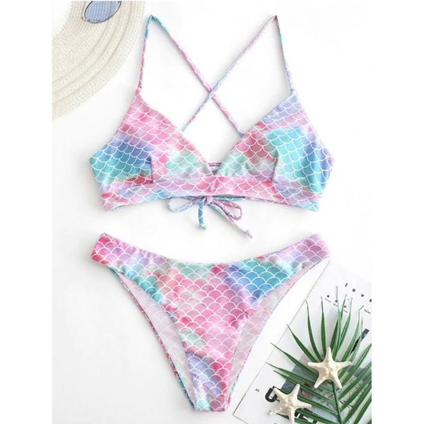 

maillots de bain women swimwear bikini set print padded bathing swimsuit female beachwear fabulous girls swimsuits one-piece suits
