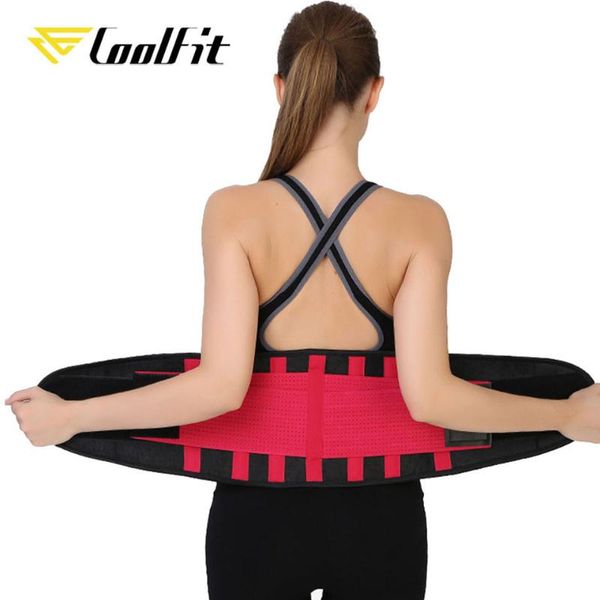 Supporto per la vita CoolFit Belt Back Trainer Trimmer Gym Protector Sollevamento pesi Sport Body Shaper Corsetto