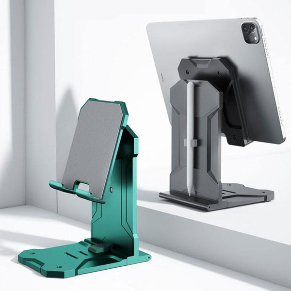 

cell phone mounts & holders foldable tablet mobile deskstand for up to 8 inches desk holder adjustable bracket smartphone