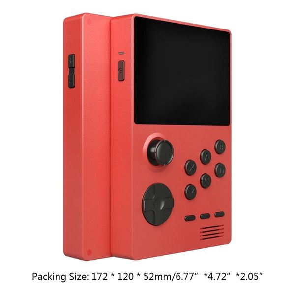 

portable game players 29ed g6 mini gamepad retro player console handheld built-in 2000 games 3.5 inch ips sn tf card slot