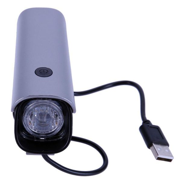 

bike lights inbike usb rechargeable front head light bicycle night riding (us)