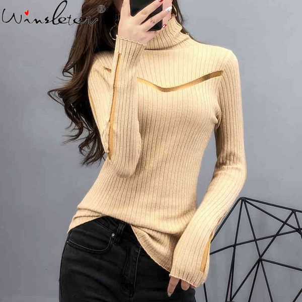 

women's knits & tees autumn winter sweater women european clothes shiny patchwork transparent mesh pullover ropa mujer 2, White