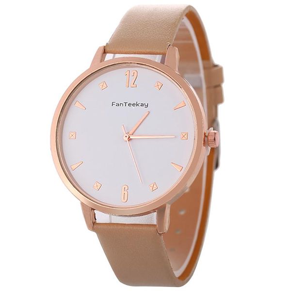 

wristwatches women watches fashion quartz-watch women's wristwatch clock dress ladies watch business montre femme saat, Slivery;brown