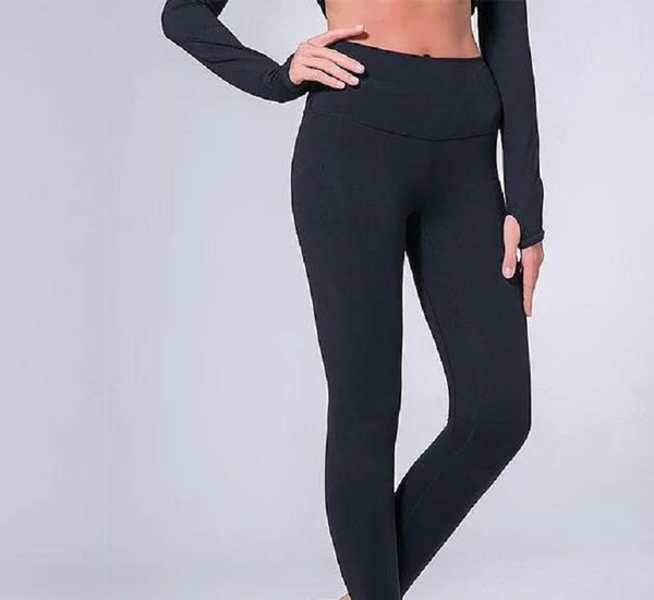 

shaping women yoga pants high waist wun der sports gym wear leggings elastic fitness lady overall full tights workout thicker material, As shown in illustration