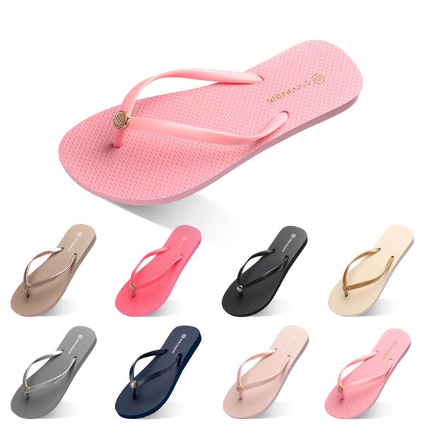 

great seller slippers women shoes flip flops triple white black green yellow orange pink red womens summer home outdoor beach slide sport sn