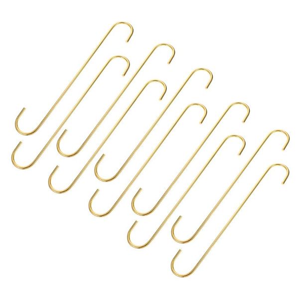 

hooks & rails 10pcs shaped hanging heavy duty long flowerpot hanger for home garden