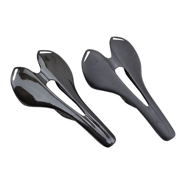 Selle per mountain bike ultraleggere Sella per bicicletta MTB interamente in fibra di carbonio 275x140mm Accessori per ciclismo