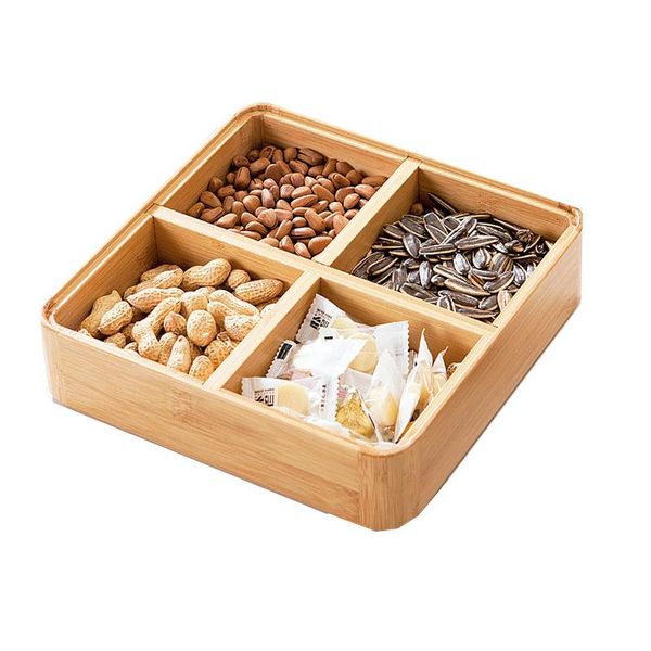 

buckets japanese dried fruit plate snack living room melon seed candy storage box