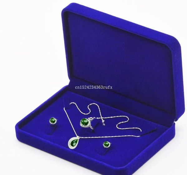 

storage boxes & bins 60pcs 3 in 1 jewellery earrings pendant gift jewelry set ring rectangle suit case