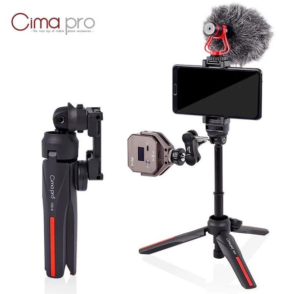 

selfie monopods xiletu cd5 vlog mini tripod 360 ball head & cold shoe stick tablefor android phone dslr camera