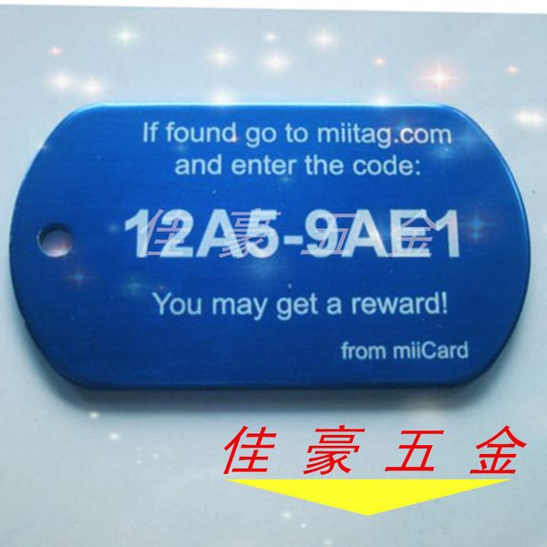 

pet tag pet star metal id aluminum dog tag multi color anti lost