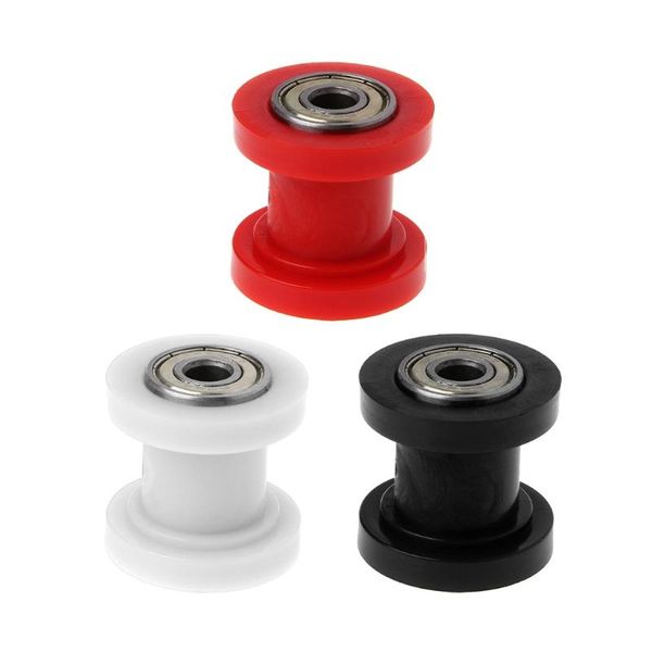 

pc 10mm chain roller pulley tensioner wheel guide per pit dirt bike xr125 crf50 klx110 3 colors engine assembly
