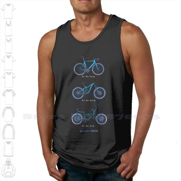 

for the love of bikes summer funny tank sleeveless vest men women bicycle cycling fitness bike road mountain, White;black
