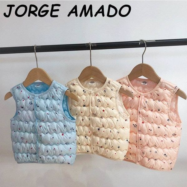 

waistcoat winter baby vest boys girls printing down cotton sleeveless coat toddler children clothes mx001 0tzg, Camo