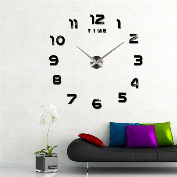 

wall clocks simple diy clock modern design home decor caja fuerte secreta oculta
