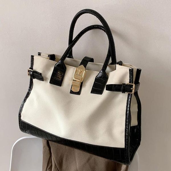 

evening bags large casual tote bag women's designer handbags high capacity shoulder messenger 2021 fashion pu leather sac