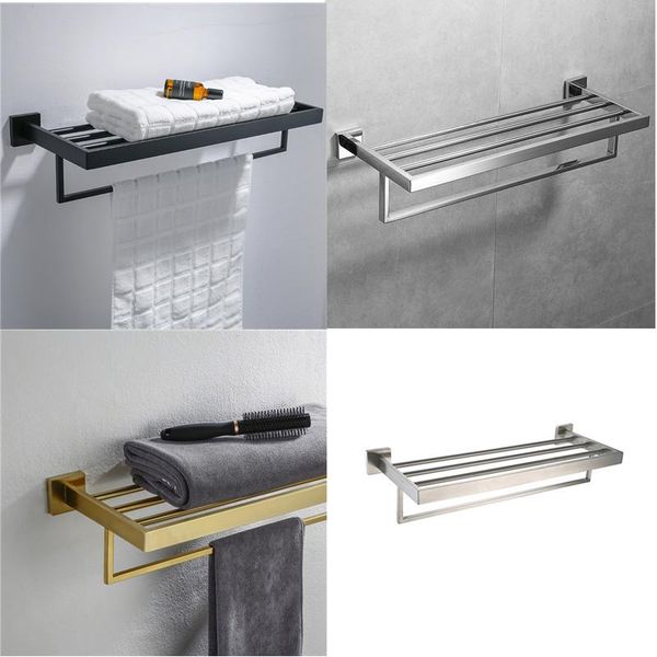 

towel racks 304 stainless steel polished toilet clothes shelf bathroom rack storage holder wall hanger