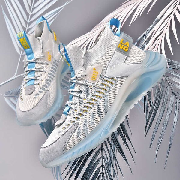 

fashion week with spring and summer 2021 running dad shoes casual sports blade men's breathable
