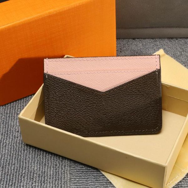 

card holders luxury design leather multi-function business holder fast delivery, Brown;gray