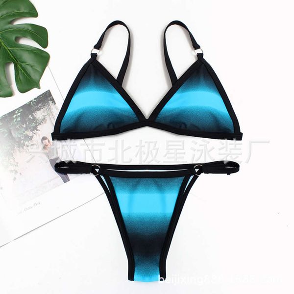 

women's swimwear bikinis solid triangle split swimsuit bikinilove 0fef, White;black