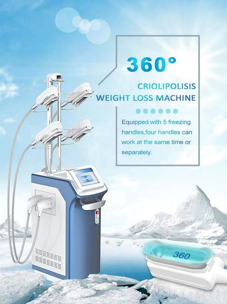 

360Â° surrounding e cryo cellulite reduce slimming 4 handles ing fat cryolipolysis shaping weight loss body slim machine