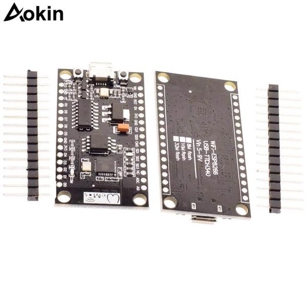 

integrated circuits nodemcu v3 lua wifi module integration of esp8266 + extra memory 32m flash usb-serial ch340g