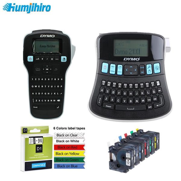 

stickers printer label maker machine for dymo lm160 210d d1 9mm 45013 40913 tape hand-held portable printers