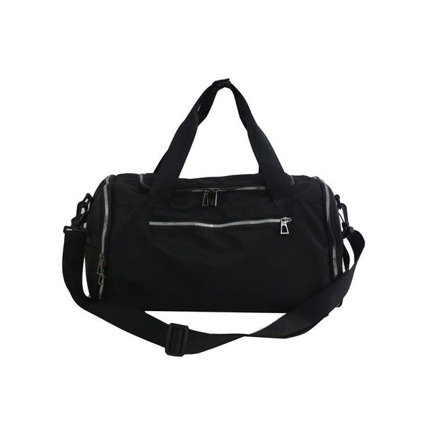 

duffel bags quality travel bag black nylon couple hand luggage for men and women fashion waterproof handbags