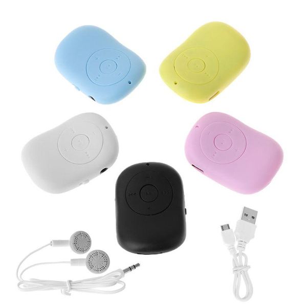 

mini mp3 player with micro tf / sd card slot + usb data line sport headset & mp4 players
