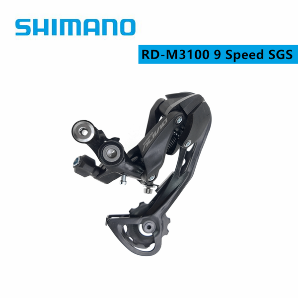 

bike derailleurs 2021 original alivio rd-m3100 9 speed rear derailleur sgs long cage shadow rd for mtb mountain bicycle