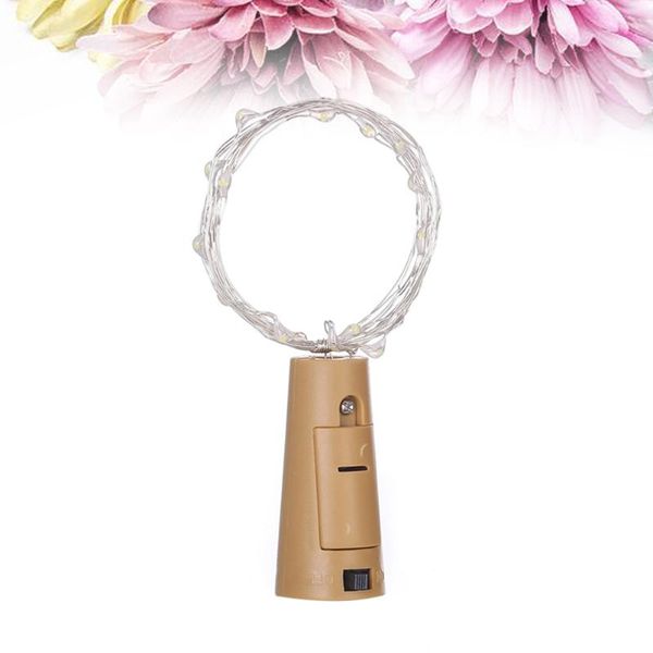 

strings 1.4m 15led glass led string light battery included cork shaped bottle ser lamp christmas party decoration (b