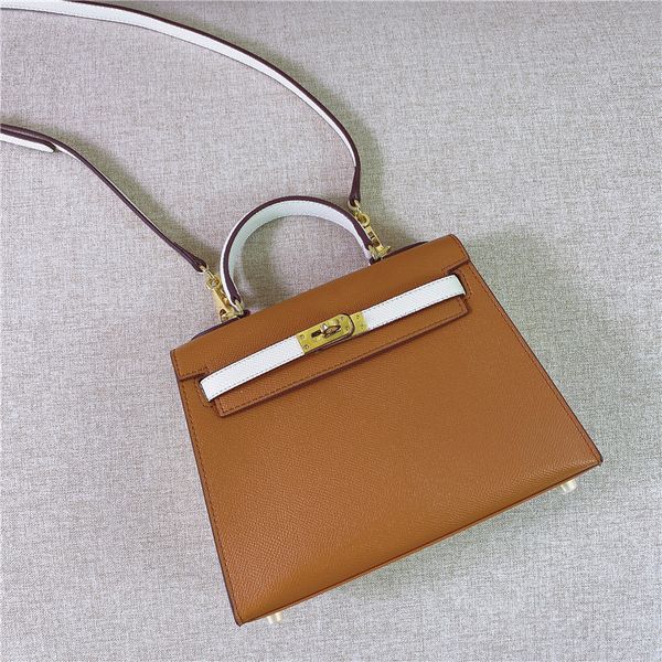 

70% off luxury handbag 2021 new advanced texture palm grain leather second generation matching portable one shoulder cross mini women's