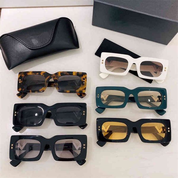 

2022 factory wholesale the warren's box sunglasses are the same as fashion personalized small frame, White;black